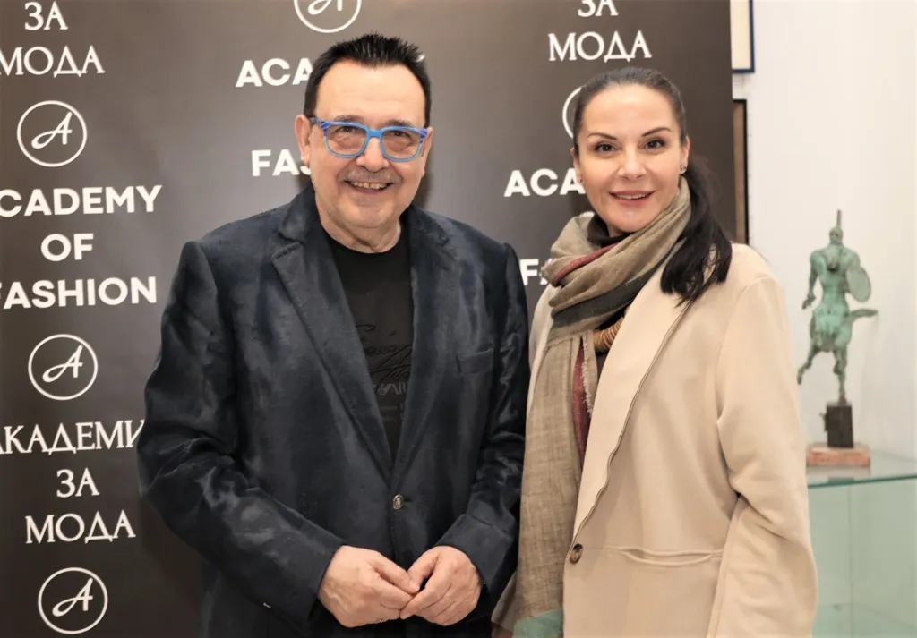 Проф. Любомир Стойков и Гергана Стоянова. Фото: © Алма комуникация / Ромео Чолаков