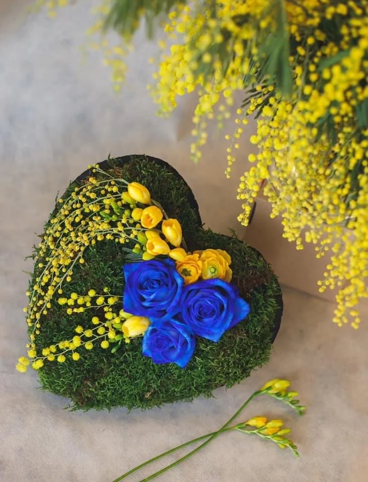 Цвете от бутик „Талисман“. Фото: © Личен архив на Десислава Краваева