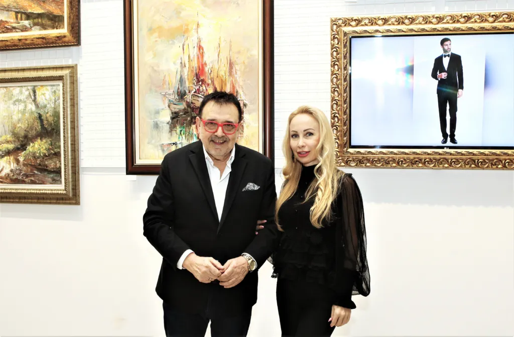 Проф. Любомир Стойков и Росица Стойчева. Фото: © Академия за мода / Божидар Марков