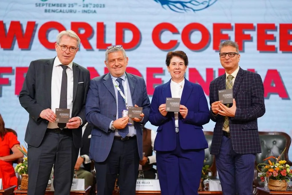 По време на Световната конференция за кафето 2023. Фото: Chapter 4