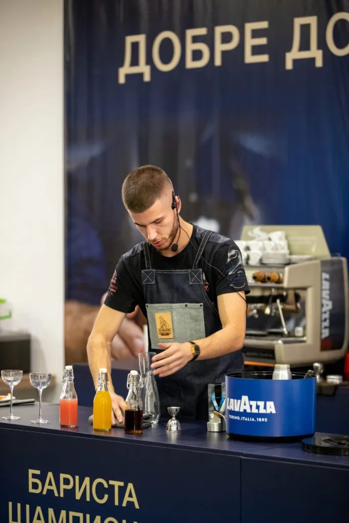 Победителят Мартин Джаферов. Фото: © Lavazza