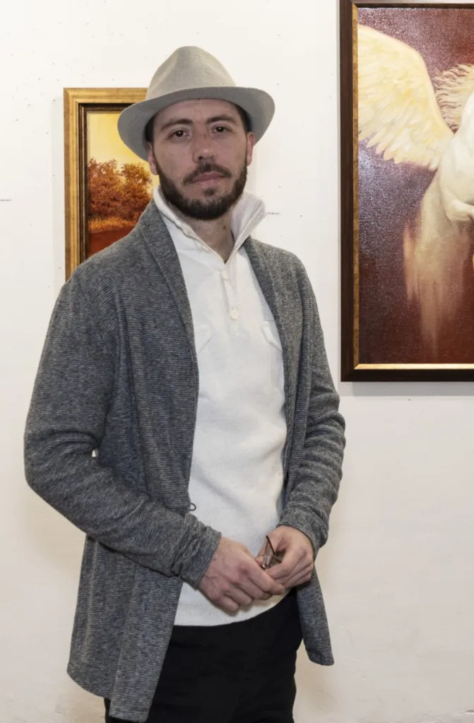 Художникът Костадин Жиков. Фото: Благовест Попов