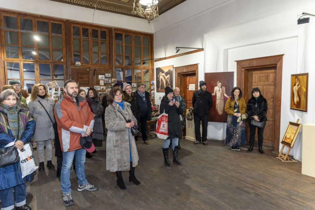Гости на изложбата. Фото: Благовест Попов