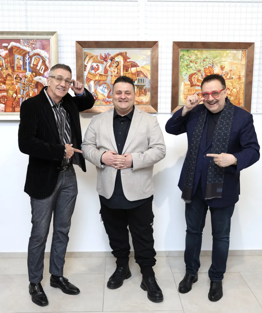 Проф. Йонко Мермерски, Вили Николов и проф. Любомир Стойков. Фото: Алма комуникация / Петър Станев