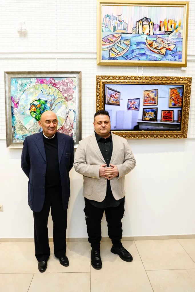 Проф. Христо Първанов и Вили Николов. Фото: Алма комуникация / Петър Станев