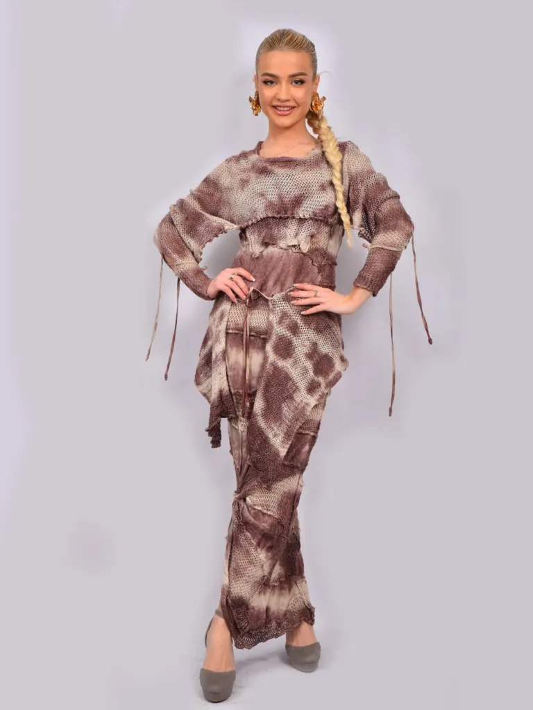 Аутфит от колекцията на Аксел Харди за пролет 2025. Модел: Зари Баждарова – Мис Търновград
Фото: Нено Вълковски