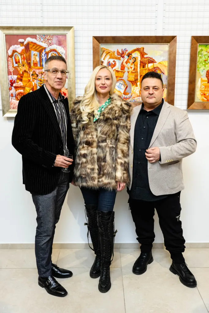 Проф. Йонко Мермерски, Мадлена Иванова и Вили Николов. Фото: Алма комуникация / Петър Станев