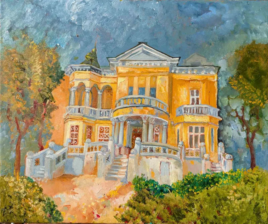 Картина „Красотата на стара София“. Фото: Архив на Вили Николов