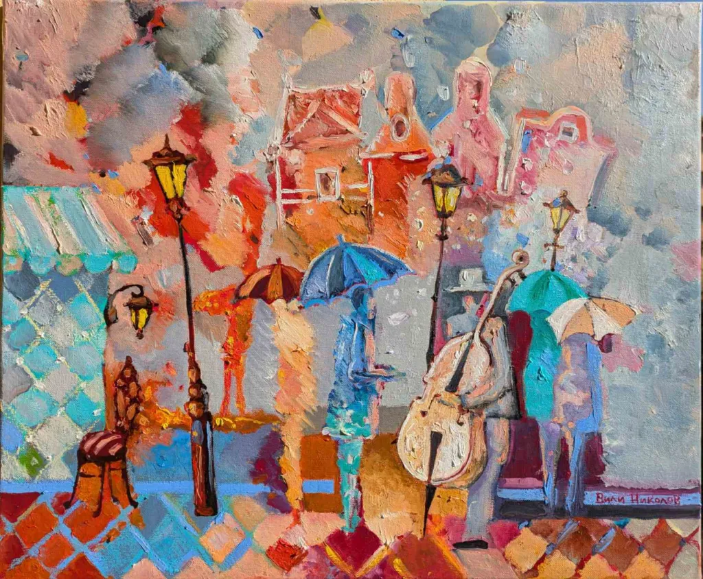 Картина „Приказна мелодия“. Фото: Архив на Вили Николов