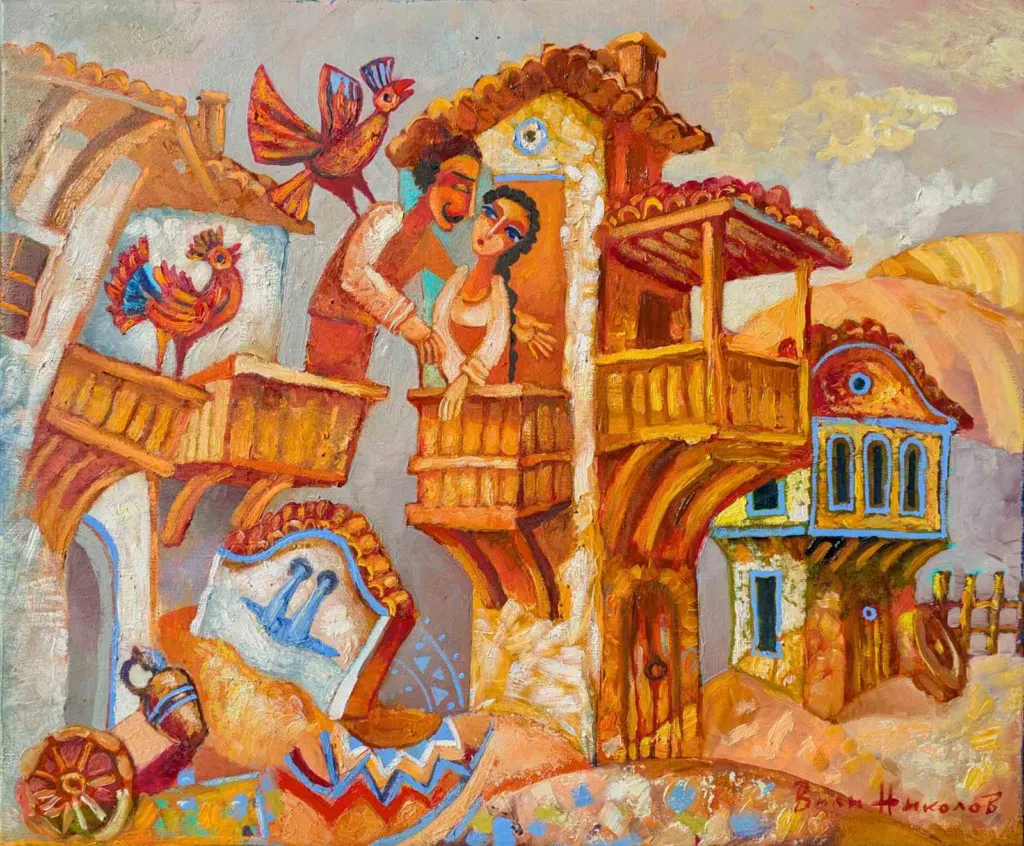 Картина „Задявка“. Фото: Архив на Вили Николов