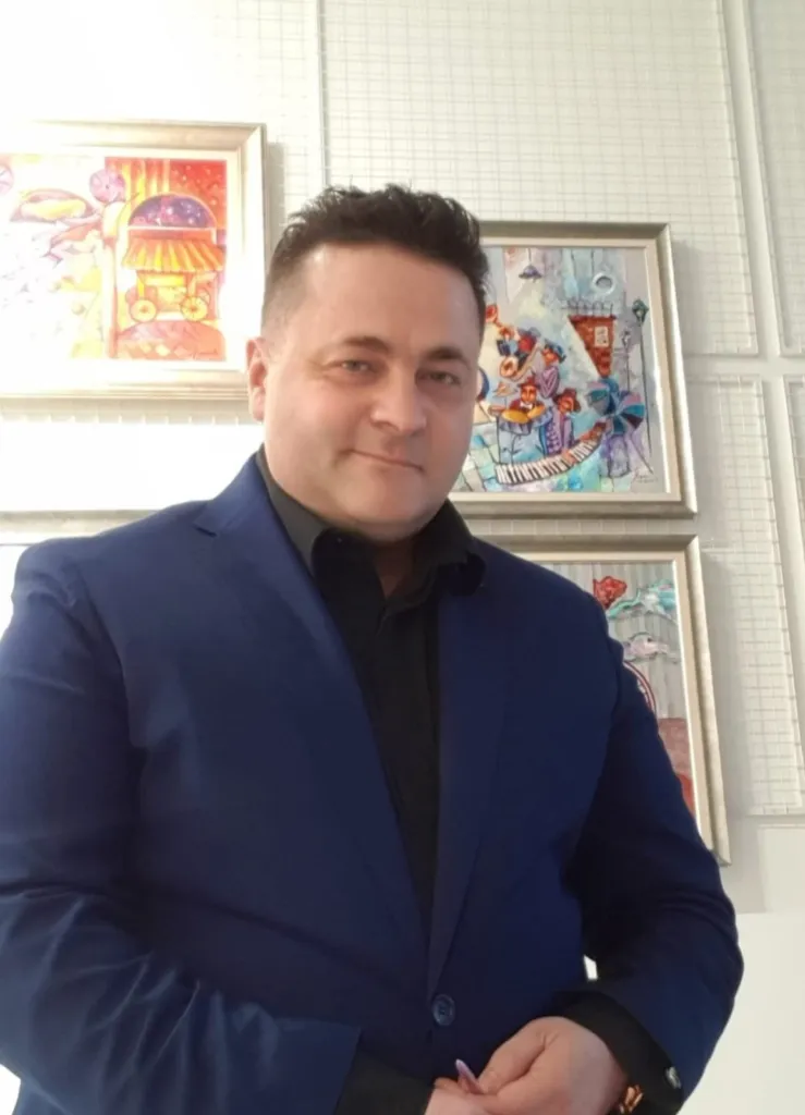 Художникът Вили Николов. Фото: Личен архив на Вили Николов