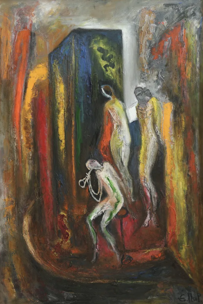 Картина „Спектакъл“. Фото: Архив на Васил Банов