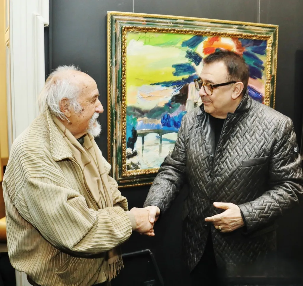 Проф. Любомир Стойков и Енчо Пиронков – 2024 г.
Фото: Хайлайф