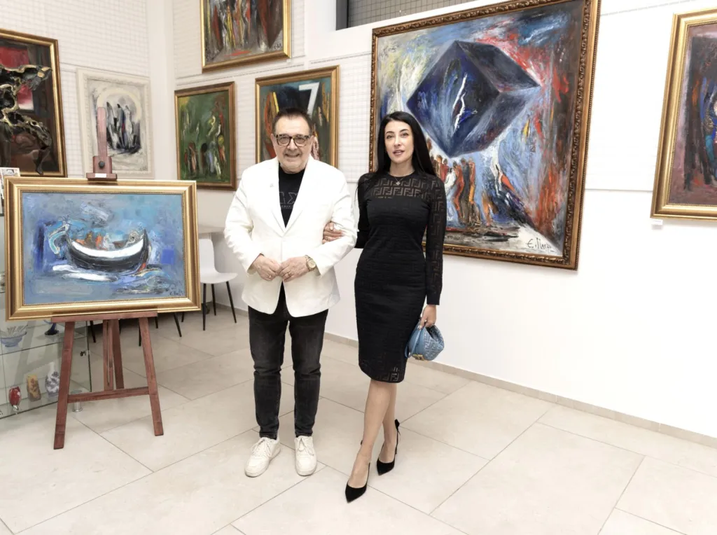 Проф. Любомир Стойков и Христина Бобокова. Фото: Алма комуникация / Петър Станев