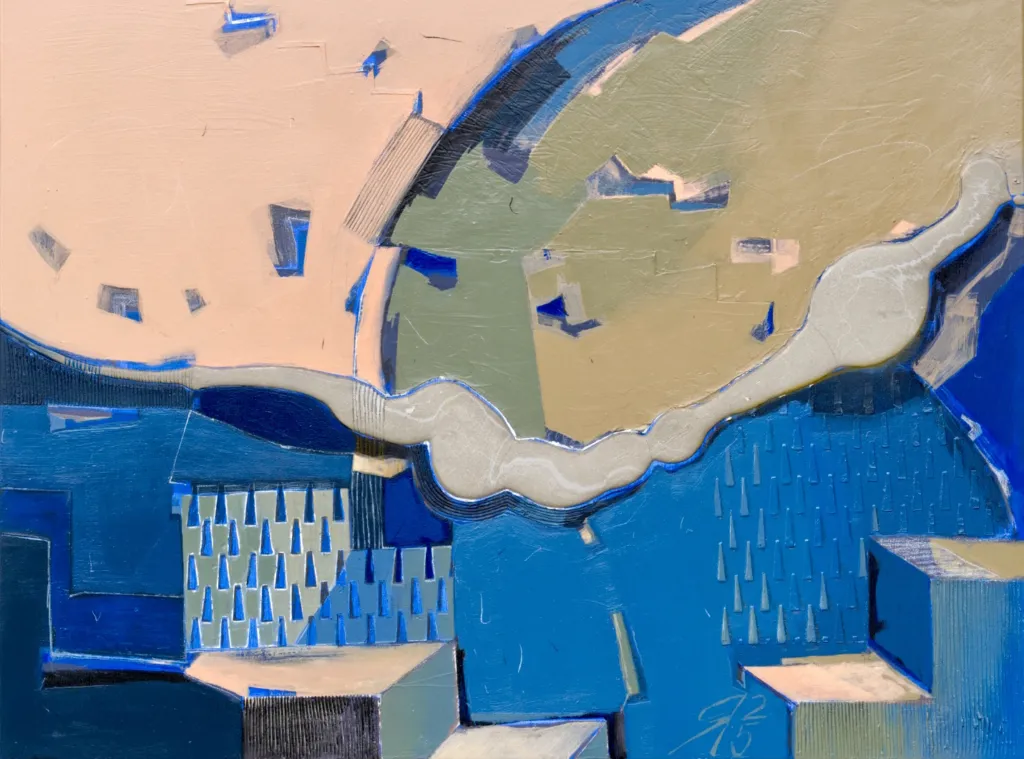 Платно „Накъдето те водят“ - 1. Фото: Архив на проф. Яна Костадинова