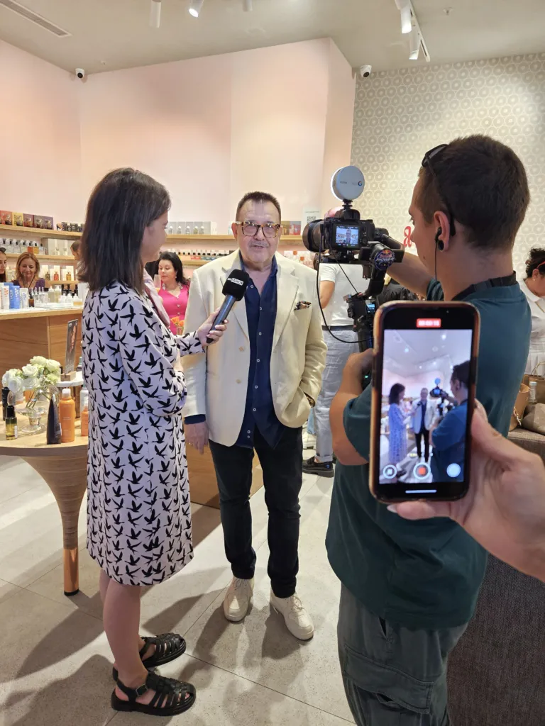 Официално представяне на премиум марката AVEDA –  от Christian of Roma Group и Alchemista в бутика на Alchemista в Paradise Center в София. Фото: Christian of Roma / Алма комуникация