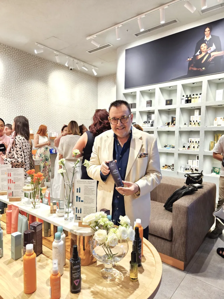 Официално представяне на премиум марката AVEDA –  от Christian of Roma Group и Alchemista в бутика на Alchemista в Paradise Center в София. Фото: Christian of Roma / Алма комуникация