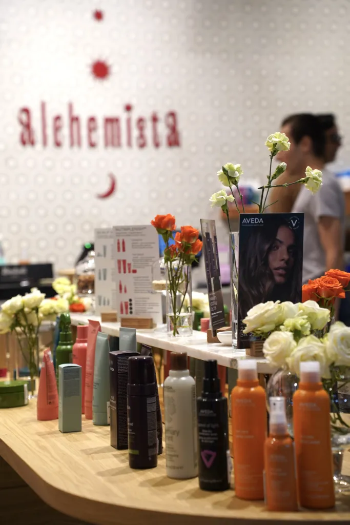 Официално представяне на премиум марката AVEDA –  от Christian of Roma Group и Alchemista в бутика на Alchemista в Paradise Center в София. Фото: Christian of Roma / Алма комуникация