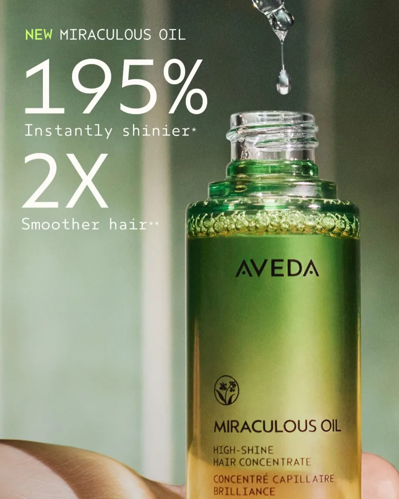 195% ПО-ЛЪСКАВА КОСА И 2Х ПО-ГЛАДКА И КОПРИНЕНА….. Aveda Miraculous Oil …🔜#aveda#avedabulgaria#