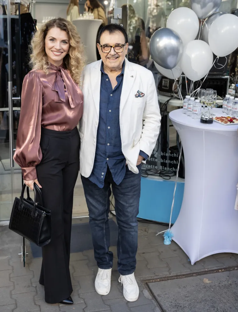 Христина Христова и проф. Любомир Стойков. Фото: Алма комуникация / Петър Станев