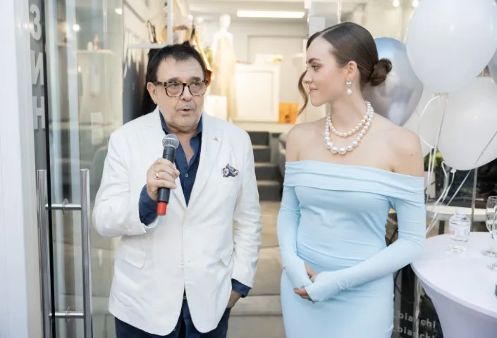 Проф. Любомир Стойков и Ивет Бианки. Фото: Алма комуникация / Петър Станев