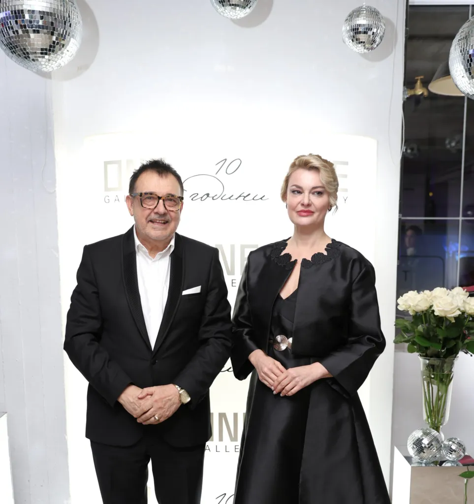 Проф. Любомир Стойков и Десислава Зафирова. Фото: Алма комуникация / Петър Станев