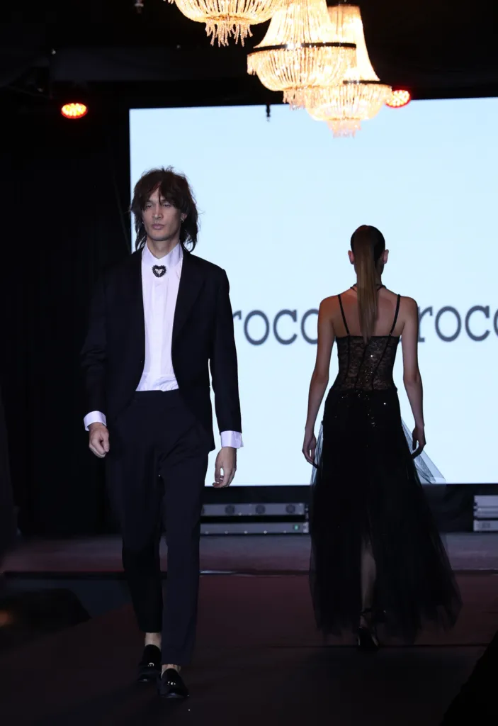 Момент от ревюто висша мода на Роко Бароко. Фото: Академия за мода / Петър Станев