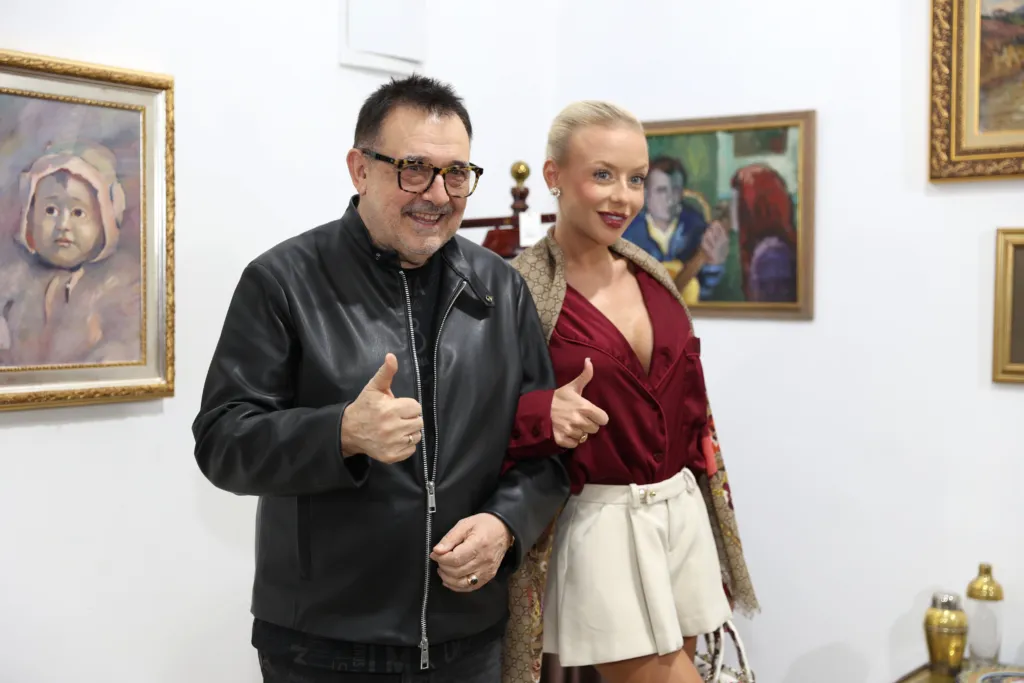 Проф. Любомир Стойков и Екатерина Свечева. Фото: Алма комуникация / Петър Станев