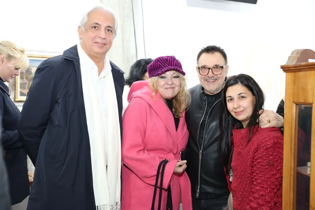 Проф. Любомир Стойков (вдясно), Емануела Шкодрева и Красимир Иванов (вляво). Фото: Алма комуникация / Петър Станев