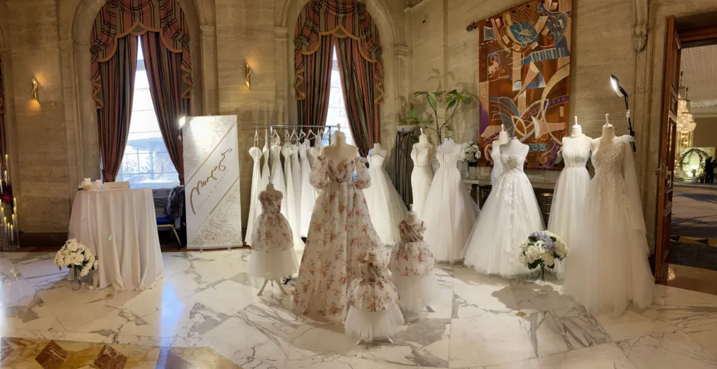 Сватбена рокля от булчински салон Marcia.
Фото: © Личен архив на организаторите