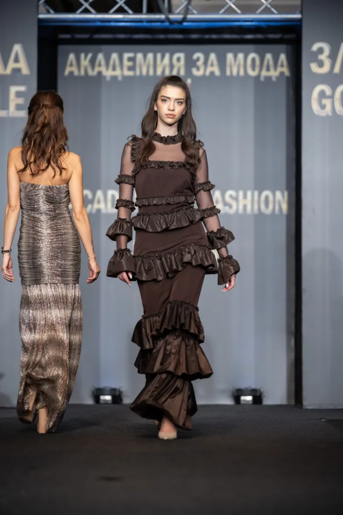 Предложения от модния бранд Imane, с дизайнер Антония Стоянова. Фото: Академия за мода / Петър Станев