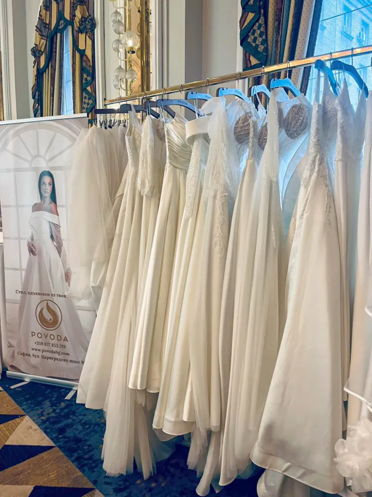 Булчински тоалети от модна къща „Марция“.Фото: Архив на Sofia Wedding Expo