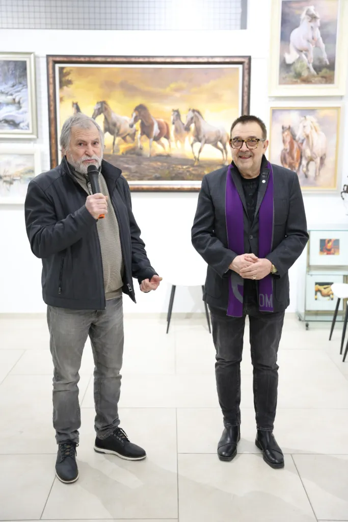 Юрий Ковачев и проф. Любомир Стойков. Фото: Алма комуникация / Петър Станев