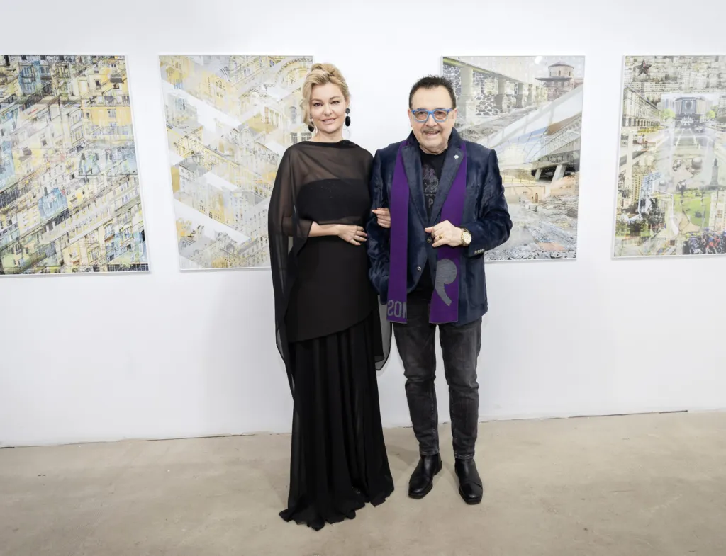 Десислава Зафирова и проф. Любомир Стойков.
Фото: Алма комуникация / Петър Станев