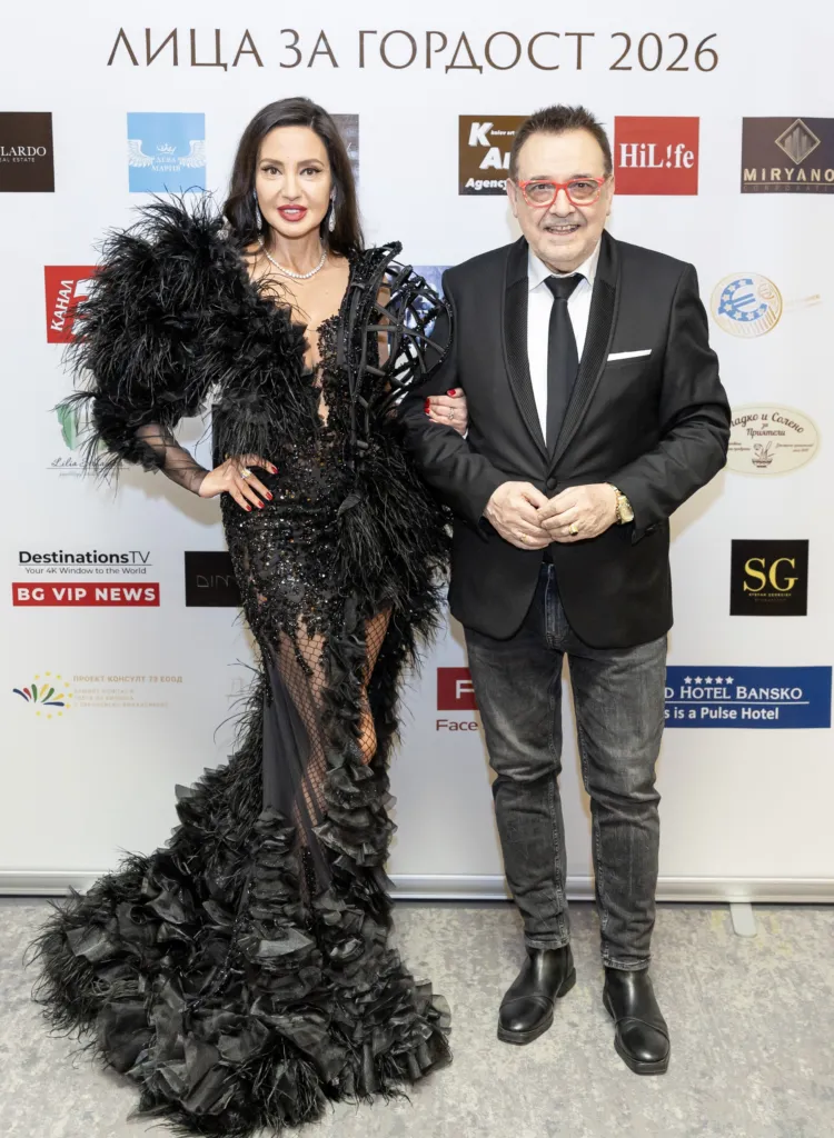 Проф. Любомир Стойков и Наталия Гуркова.
Фото: Алма комуникация / Петър Станев